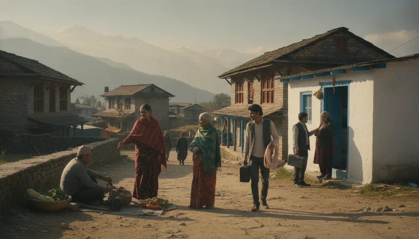 Finding and offering local skilled services on Kullvi Work