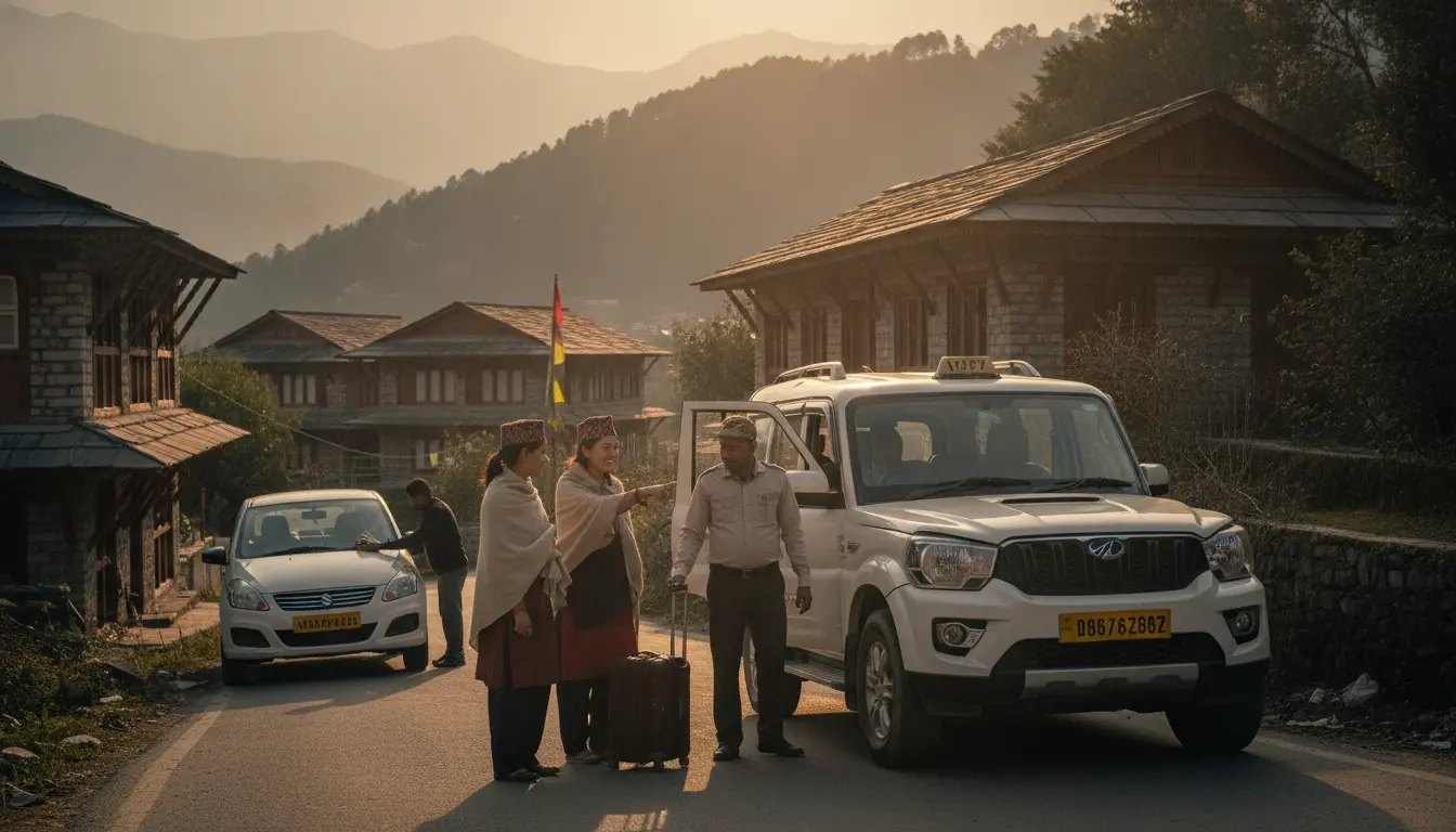 Using Kullvi Rides for local taxis and airport transfers